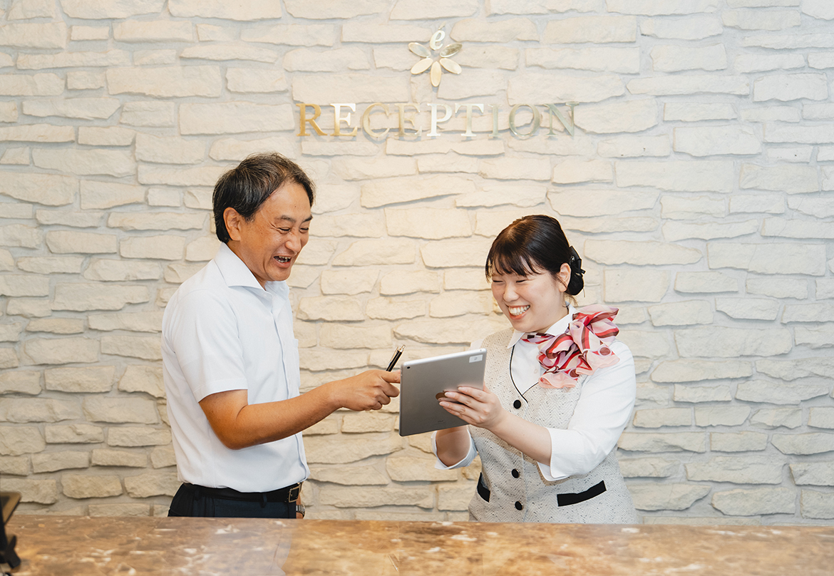 「ありがとう」の一言が何よりのモチベーション。